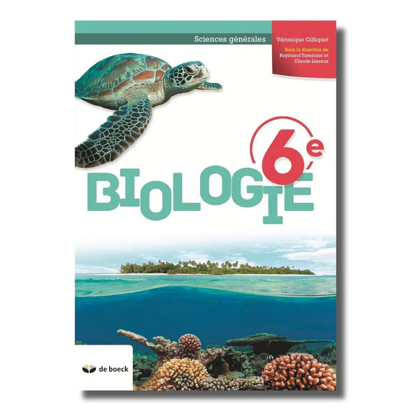 Biologie 6 (sciences générales) - manuel