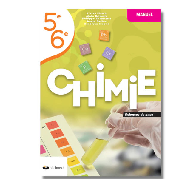 Chimie 5/6 (sciences de base) - manuel