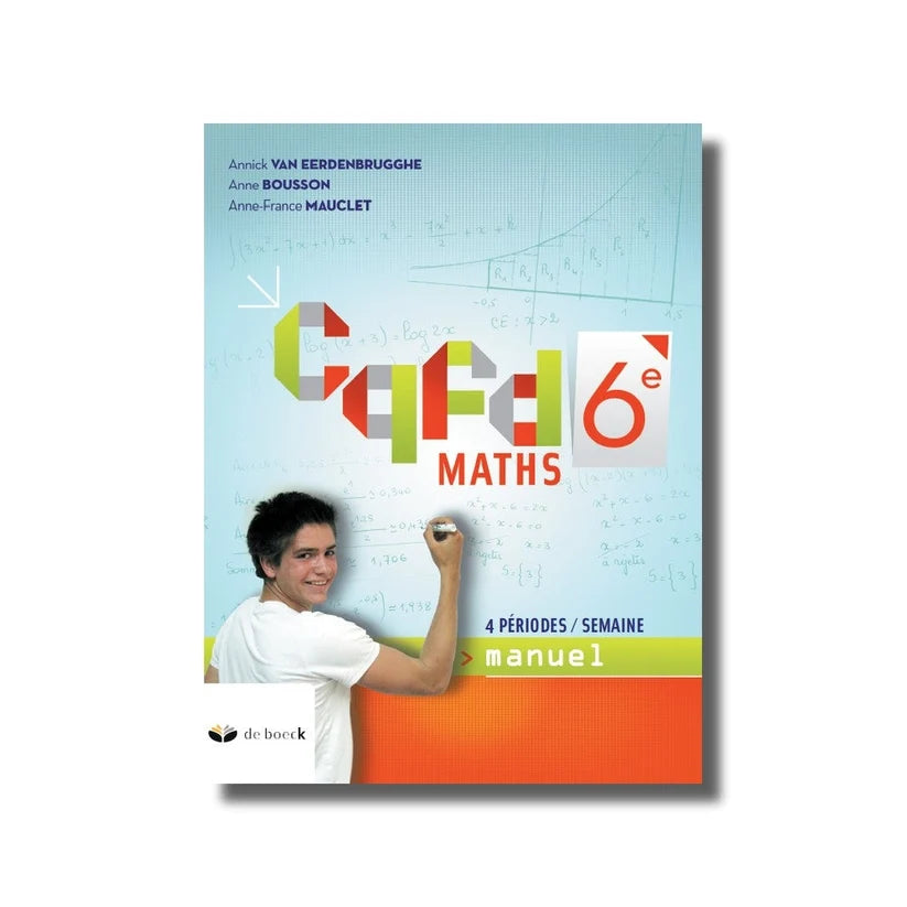 CQFD Maths 6 - Manuel - 4 heures par semaine - 9782804197285