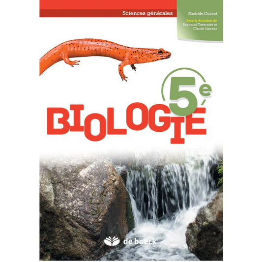 Biologie 5 (sciences générales) - manuel