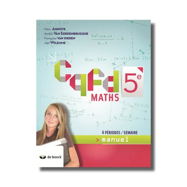 Cqfd Maths 5ème (4 pér./sem.) - Manuel  - 9782804192617