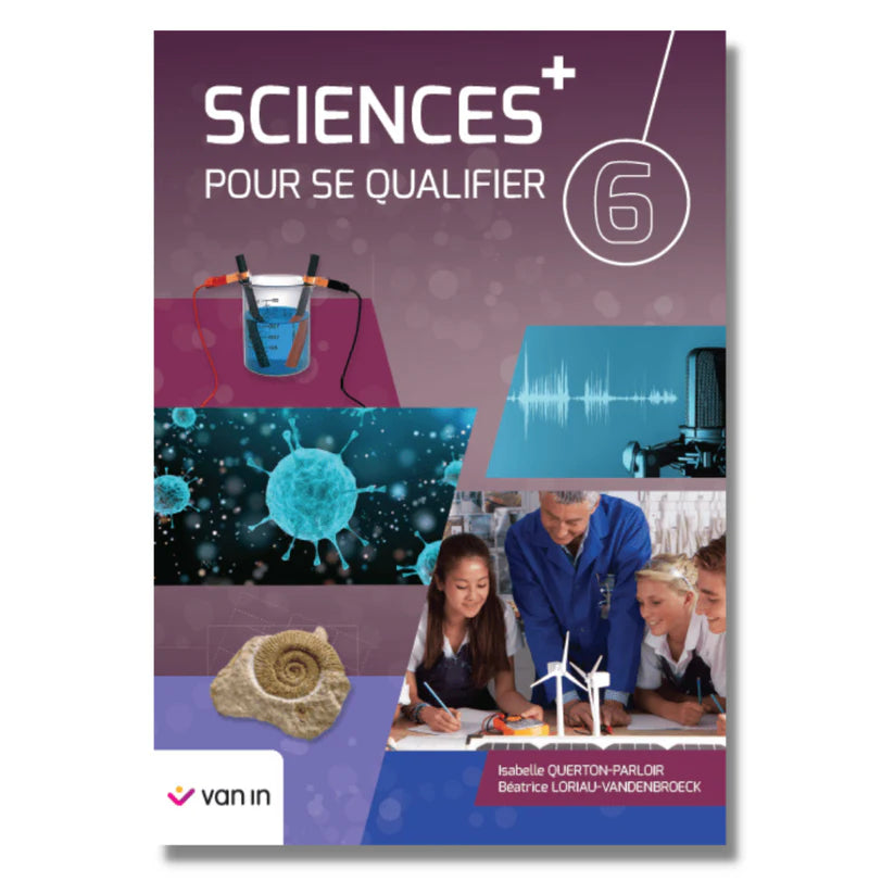 Sciences pour se qualifier+6 livre-cahier Ed. 2022 - 9789464176391